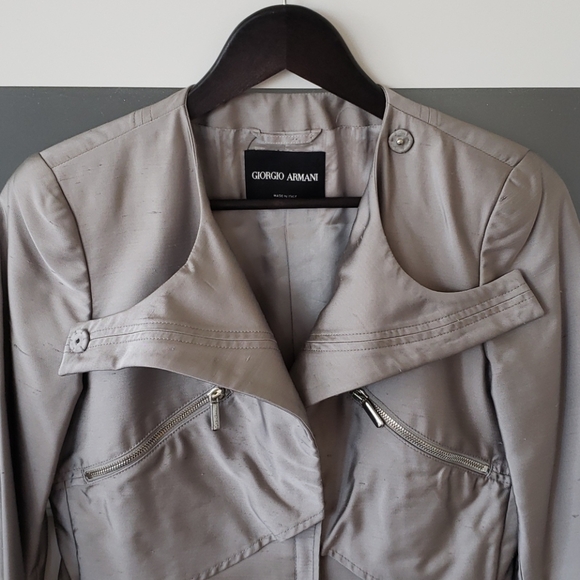 GIORGIO ARMANI silk blazer - Picture 3 of 8